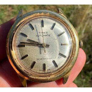 Vintage TIMEX Automatic Men's Wristwatch 46060 10778 Running
